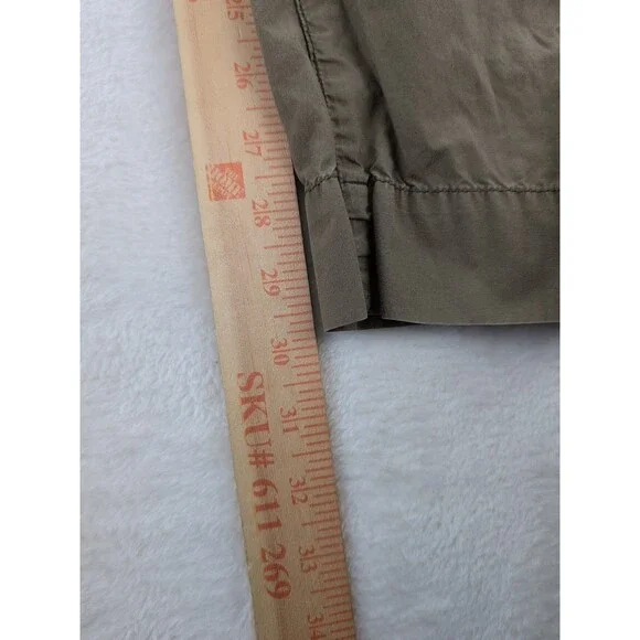 Athleta Cargo Hiking Jogger Pants Army Green Zip Pockets Size 10 Tactical Style - Picture 4 of 13